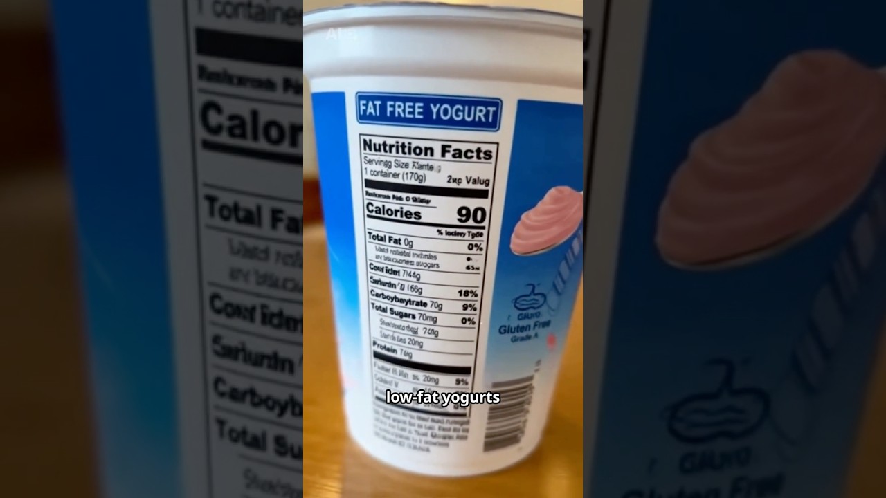 May Want To Stop Buying Fat-Free Yogurt Here’s Why