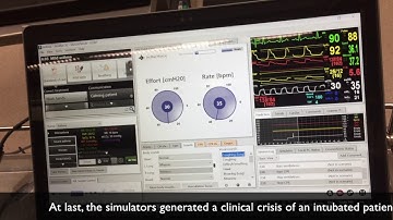SimMan3G with ASL5000 breathing simulator