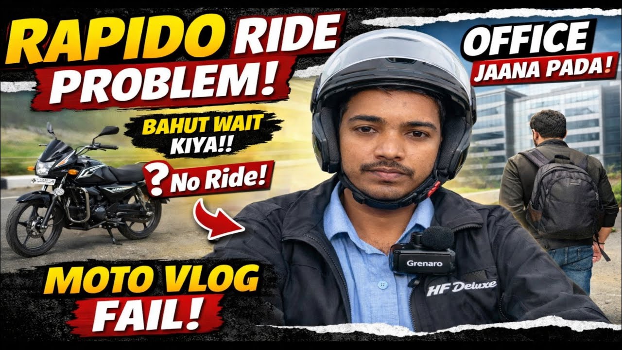 Rapido Ride Problem 😱 | Aaj Ka Sabse Bura Experience | Rapido Moto Vlogging In Patna