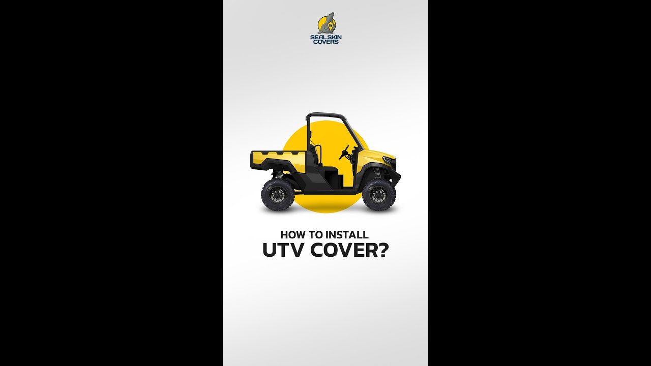 Got a UTV? Cover it easily with our premium waterproof covers! 