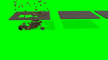 Iclone Brick Ceiling pack1(iclone Destructible building element)