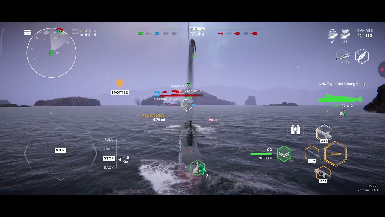 CNS Type 094 Changzheng WARSHIPS MOBILE (Epic Battle)