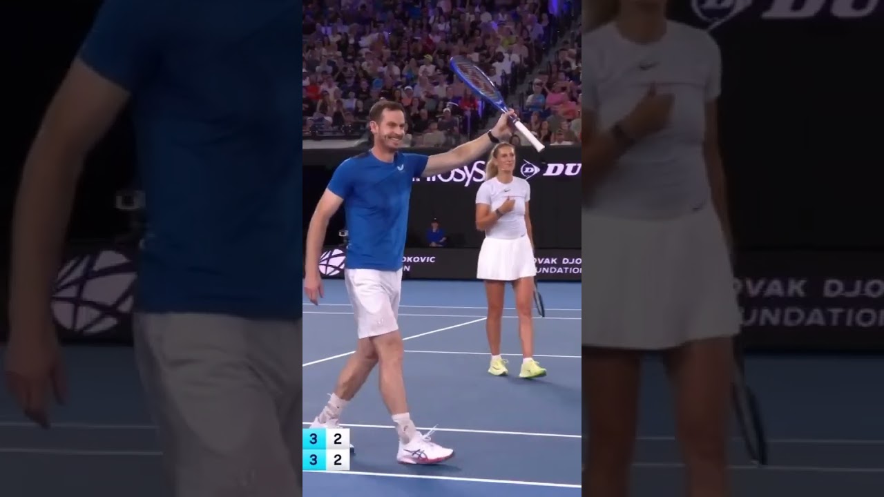 When Victoria Azarenka asked Novak Djokovic’s son to take Andy Murray’s place on her doubles team 👀