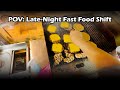 Late-Night Fast Food Shift: Preparing Orders POV Style 🍔