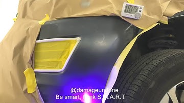 How to UV PRIME using Glasurit UV Primer and Tesla Cure lamp