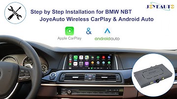 Step by Step Install JoyeAuto Wireless Apple CarPlay & Android Auto Interface for BMW NBT