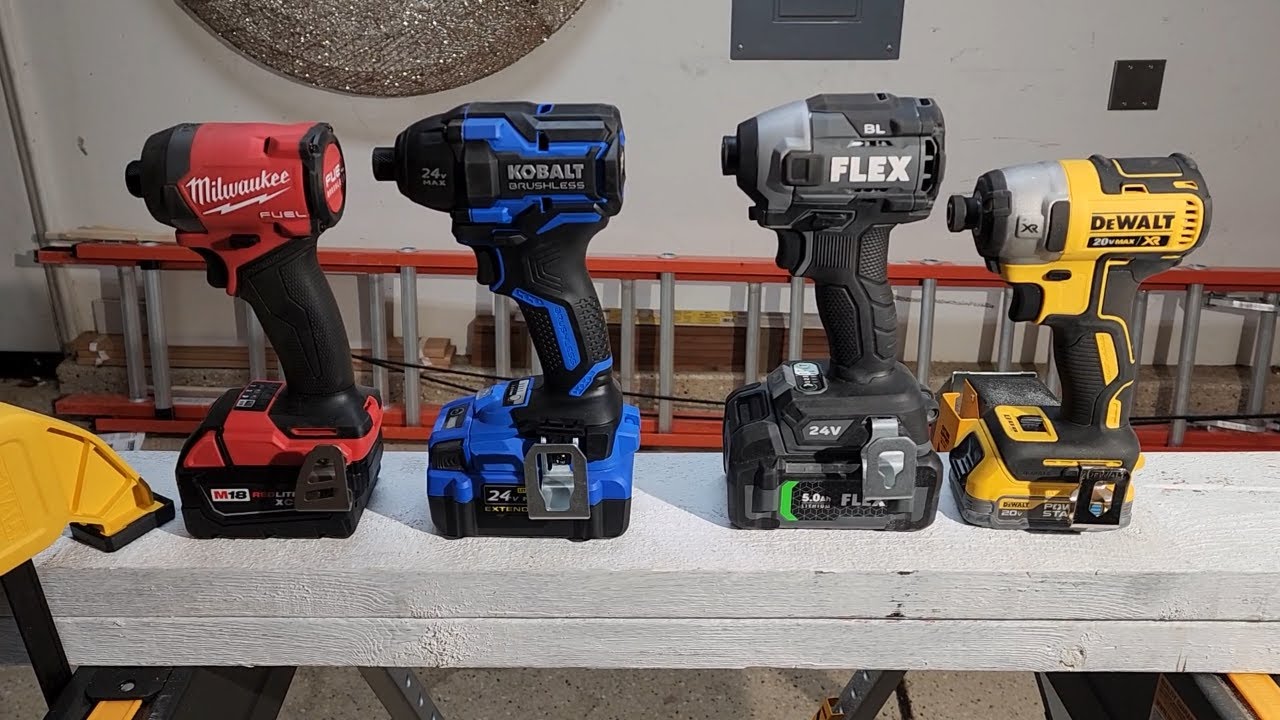 Impact Driver Showdown Fail - YouTube