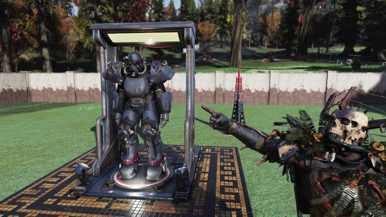 Fallout 76 - Power Armor Display Frame