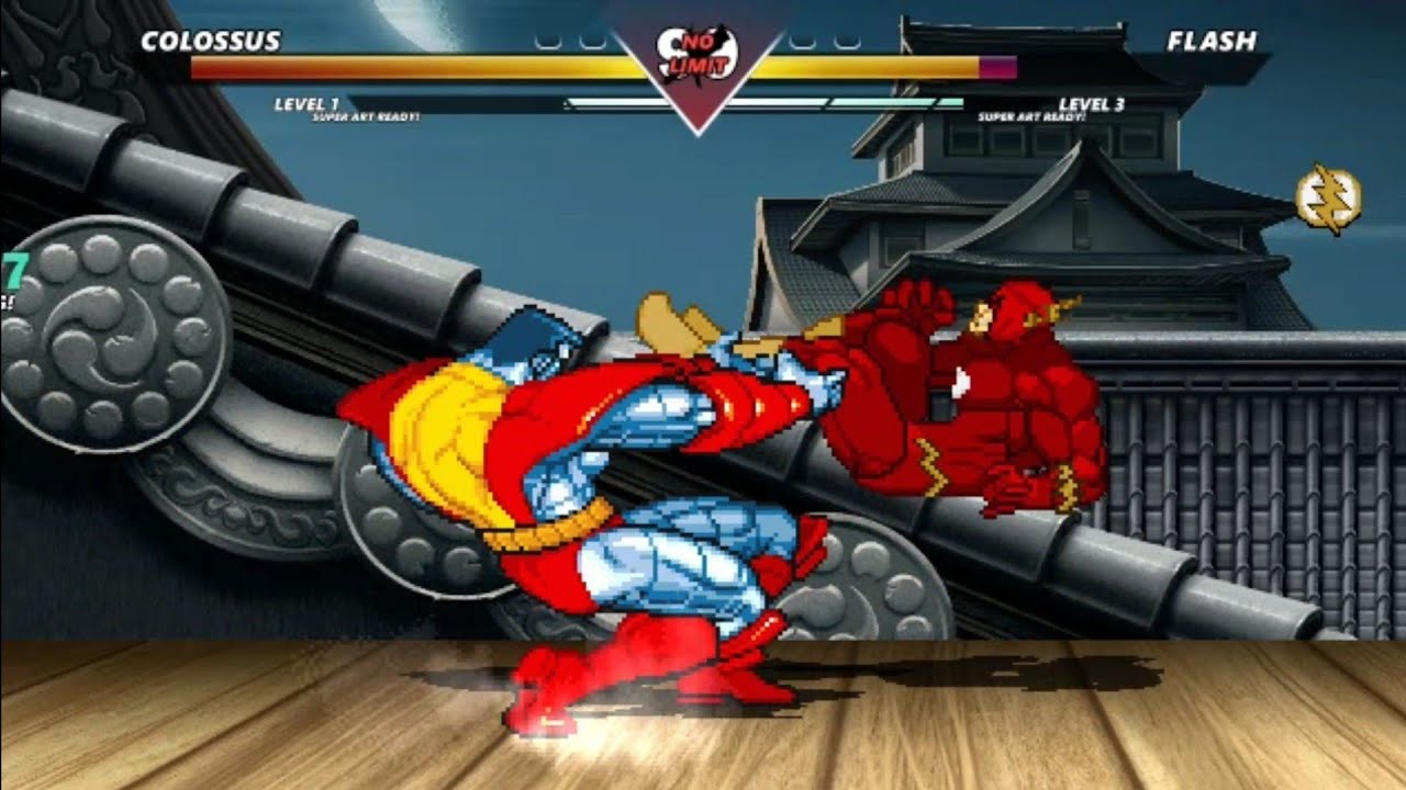 COLOSSUS VS FLASH - VERY INCREDIBLY EXCITING FIGHT ! - YouTube