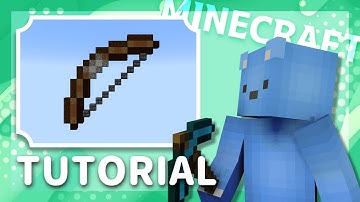 Minecraft Pixel Art - 16x - Bow Tutorial