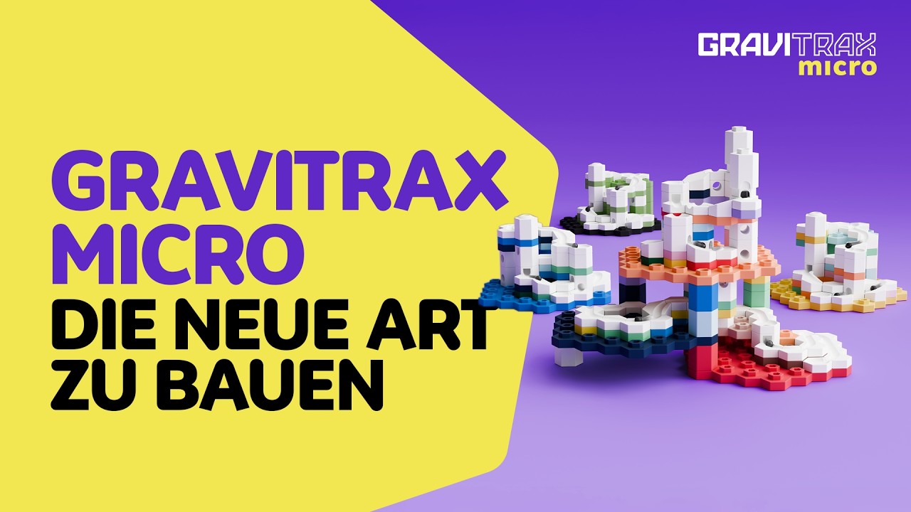 GraviTrax micro🔥Maximaler Bau‑Spaß im Mini‑Format | Trailer 2026 - YouTube