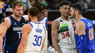 NBA "Face To Face Staredown 🤬" MOMENTS