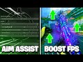 Les meilleurs parametres graphique et manette  sur mwii   boost fps  aim assist 