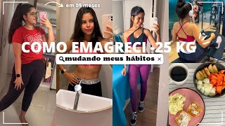Rotina 5H Da Manhã Como Eu Emagreci -25Kg Com Dieta E Academia Hábitos Saudáveis