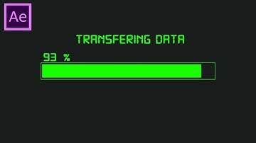 Creating a Progress Bar Animation AFTER EFFECTS Full Tutorial