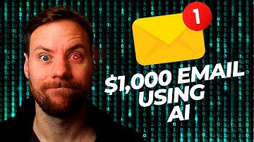 I trained chat GPT to write me $1,000 cold emails