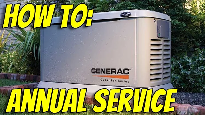 DIY Home Standby Generator Maintenance: Annual Service