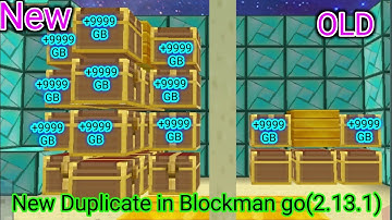 New Duplicate Glitch in Skyblock Blockman go(2.13.1)🥇 #GGAMERBG
