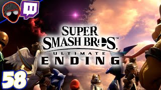 [Twitch] END OF WORLD OF LIGHT | Smash Ultimate Ending First Time!