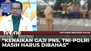 Qodari: Kenaikan Gaji PNS, Guru dan TNI-Polri Belum Diputuskan | AKIM tvOne