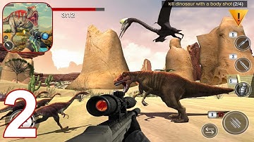 Deadly Dinosaur Hunter Game Android Gameplay - Part 2