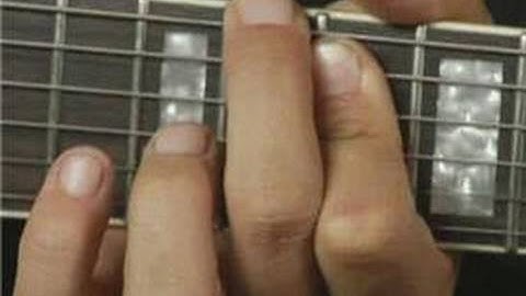 1st Inversion of C Minor Guitar Chord on the Bottom Strings : Guitar Chord Dictionary 20