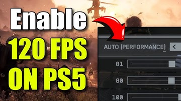 How to Get 120 FPS in Battlefield REDSEC on PS5 (Performance Mode)