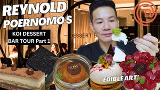 EATING ART at the BEST Dessert Store in Sydney | 🍰 Reynold Poernomo 's KOI Dessert Bar Review 2023