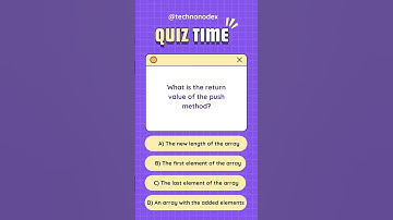 #Quiz_21 | JavaScript Array push() Method | Coding Interview Question | SWE Puzzle #shorts #viral