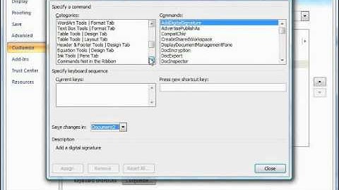 Word 2010 Tutorial Assigning Macros-2007 Microsoft Training Lesson 22.4