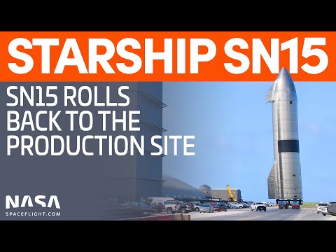 Starship SN15 Leaves the Launch Site | SpaceX Boca Chica