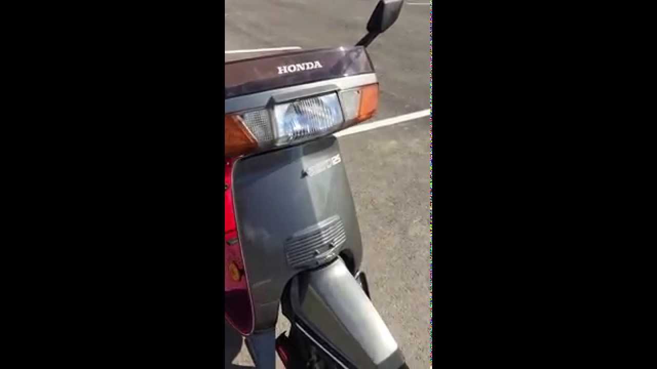 84 Honda Aero 125 NH125 Walkaround after restoration (JF01)