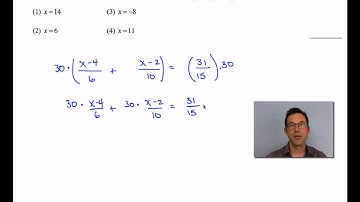 Common Core Algebra II.Unit 10.Lesson 12.Solving Fractional Equations