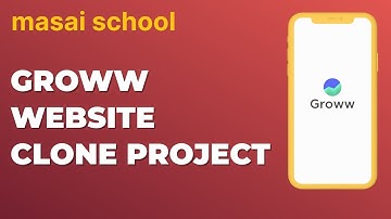 groww website clone project in masai