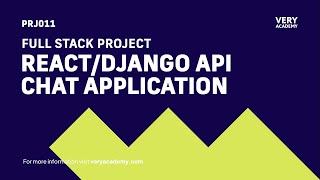 Full Stack React Django DRF | Chat App | React Routing Introduction with React Router