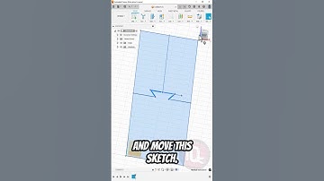 Fusion360: Make Impossible Dovetail #3dprinting #fusion360 #fusion360tutorial
