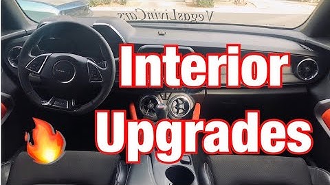 CHANGING MY CAMARO INTERIOR / How to remove the window switch on a camaro