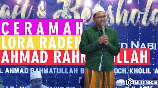 Ceramah Lora Raden Ahmad bin KHR. Moh. Kholil As'ad di Muncar Banyuwangi