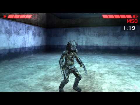 ALIENS VS PREDATOR: REQUIEM MOD - (PSP NATIVO) - SKIN SECRETA SCAR PREDATOR  - PLAYSTATION PORTABLE 