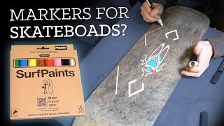 SurfPaints - Paint Pens for Surf and Skateboards, Are They Any Good? by Good Roads 1,347 views 1 year ago 8 minutes, 37 seconds