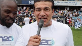 TAMER HASSAN ON THE BUSINESS 2 FILM, DANNY DYER, NICK LOVE, MILLWALL FC & WONDERWALL CUP 2019