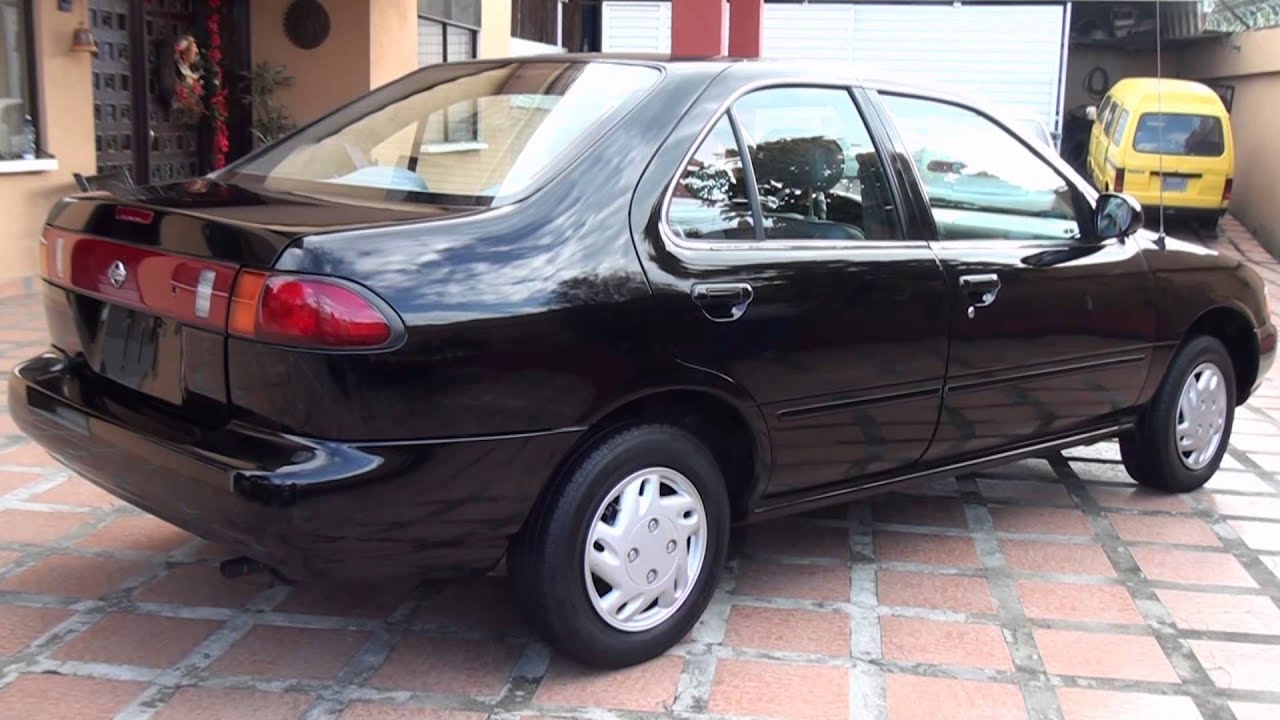 Nissan Sentra B14 1997 Automatico Negro Gxe Youtube