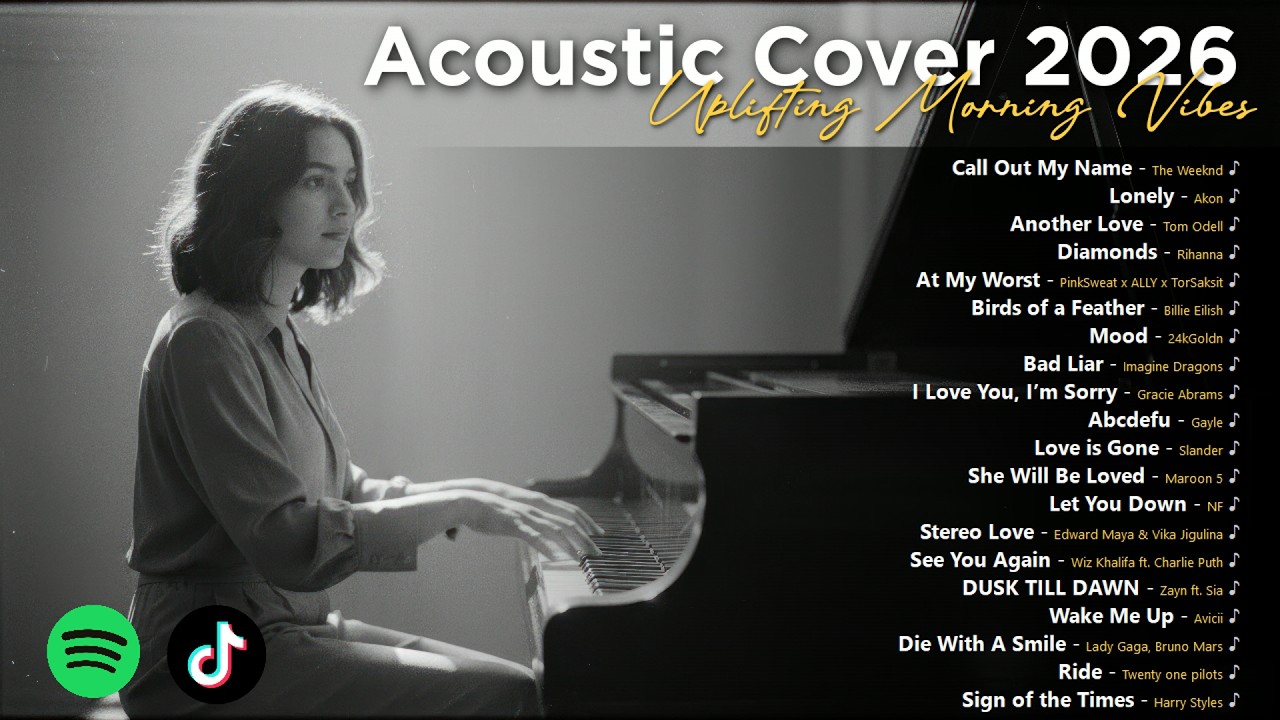 Acoustic Cover 2026 🎶💫 Uplifting Morning Vibes ❤️🌅 Beautiful Songs 2026 ✨   Rihanna, Slander, Har