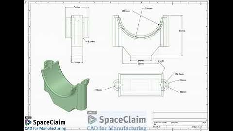 For Beginners 🛠️: Space Claim Ansys Tutorial 📐-connecting rod cap ( part {6})