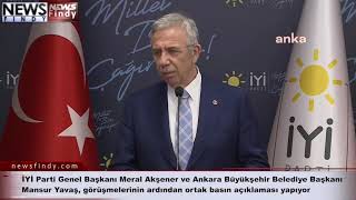 Mansur Yavaş cumhurbaşkanı adaylığı açıklaması!