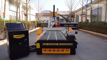 The Best Double Head CNC Router 1325 Wood CNC Machine with Rotary Device in Germany DE at Good Price
