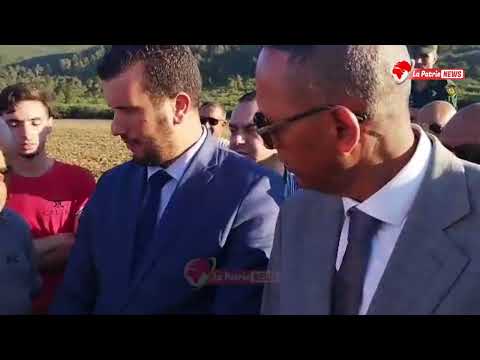 شاهد والي ولاية باتنة محمد بن مالك من بلدية تازولت الماء الشروب الأولوية للمواطنين ماشي للأراضي