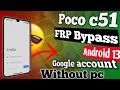 Poco C51 Frp Bypass