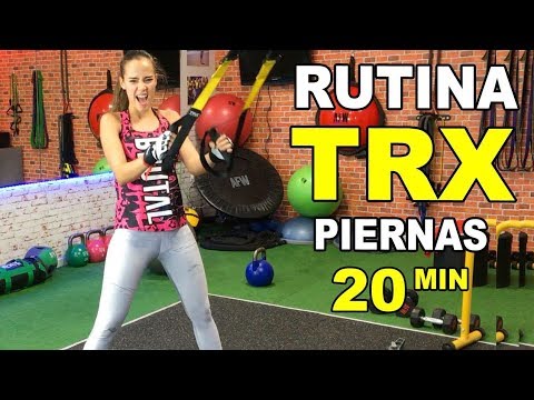 La Mejor RUTINA TRX para PIERNAS || PIERNAS Y GLUTEOS  EN 20 MIN. TRX para EXPERTOS