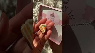 💜 Unboxing the Cutest Scented Jewelry by Tiny Hands! 🎀 #tinyhands #kawaiidessert #miniaturefood